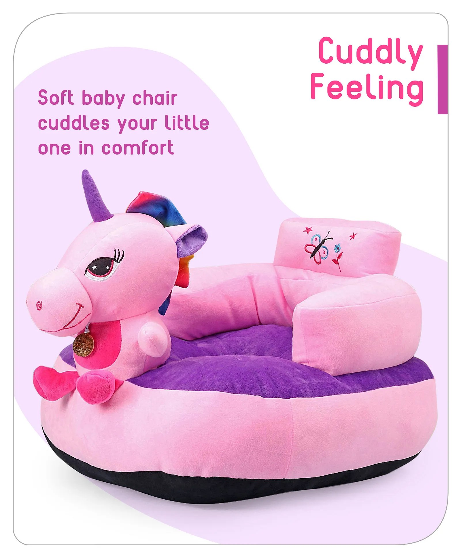 Babyhug Unicorn Shaped Sofa Chair Pink Online in UAE, Buy at Best