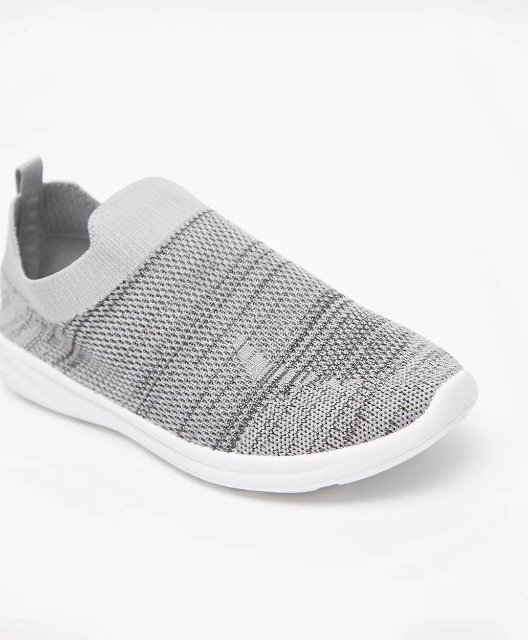 Oaklan by Shoexpress Textured SlipOn Walking Shoes Grey Online in