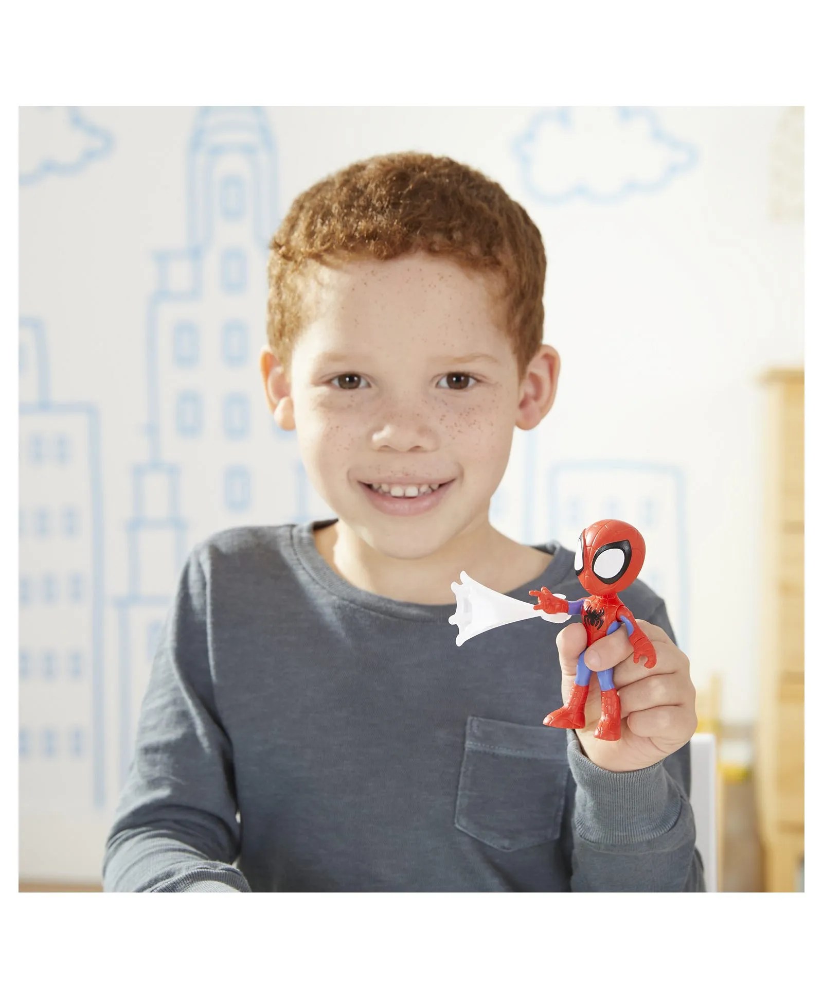 Marvel Spidey and His Amazing Friends Spidey Hero Figure 4 Inch