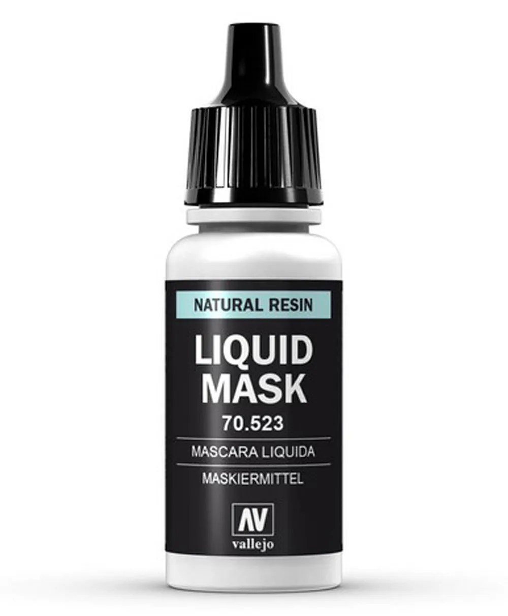 Vallejo Liquid Mask 70.523 for Airbrushing, Watercolors & Tempera