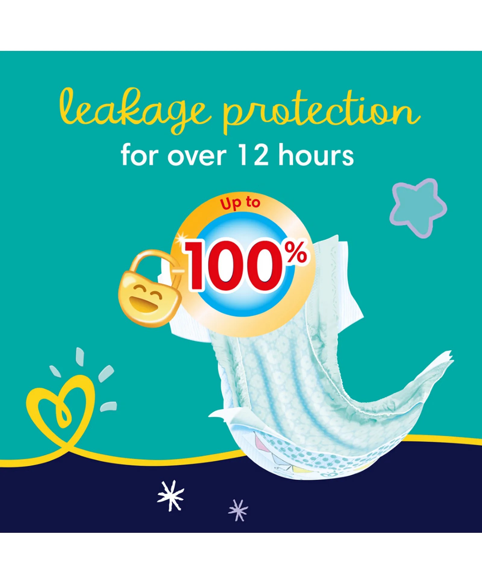 Pampers BabyDry Night Pant Diapers for Overnight Leakage Protection
