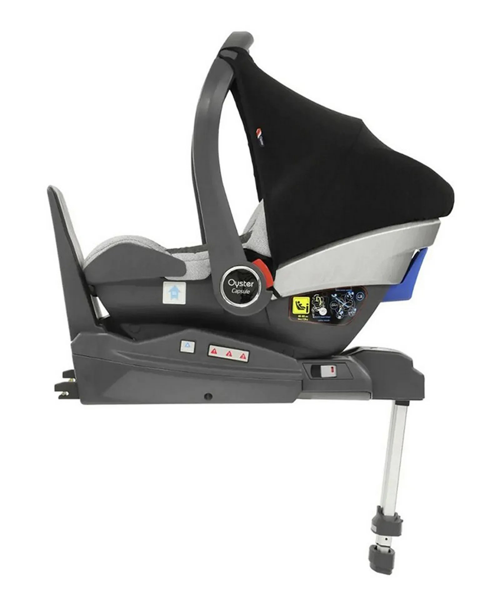 Oyster Kids Capsule ISize Infant Travel Car Seat with Diaper Changing