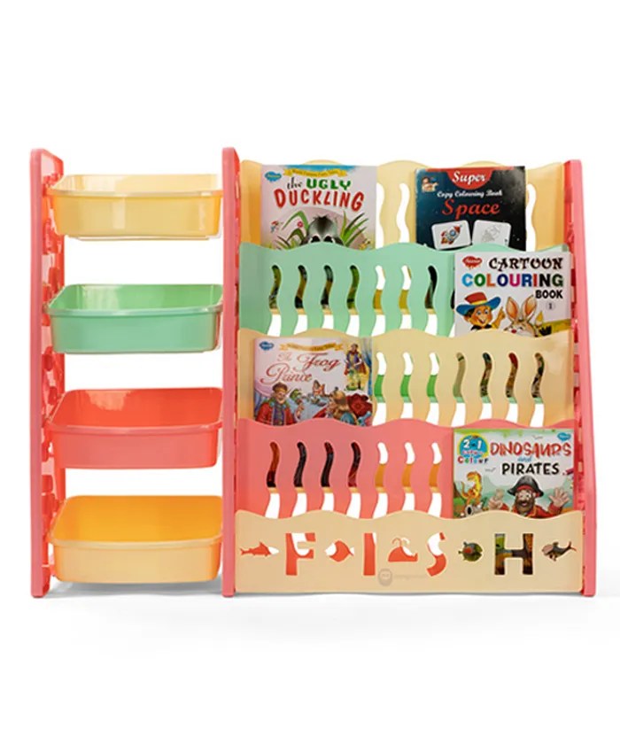 Mini Panda Book Barn and Toy Storage Pink Online in UAE, Buy at Best