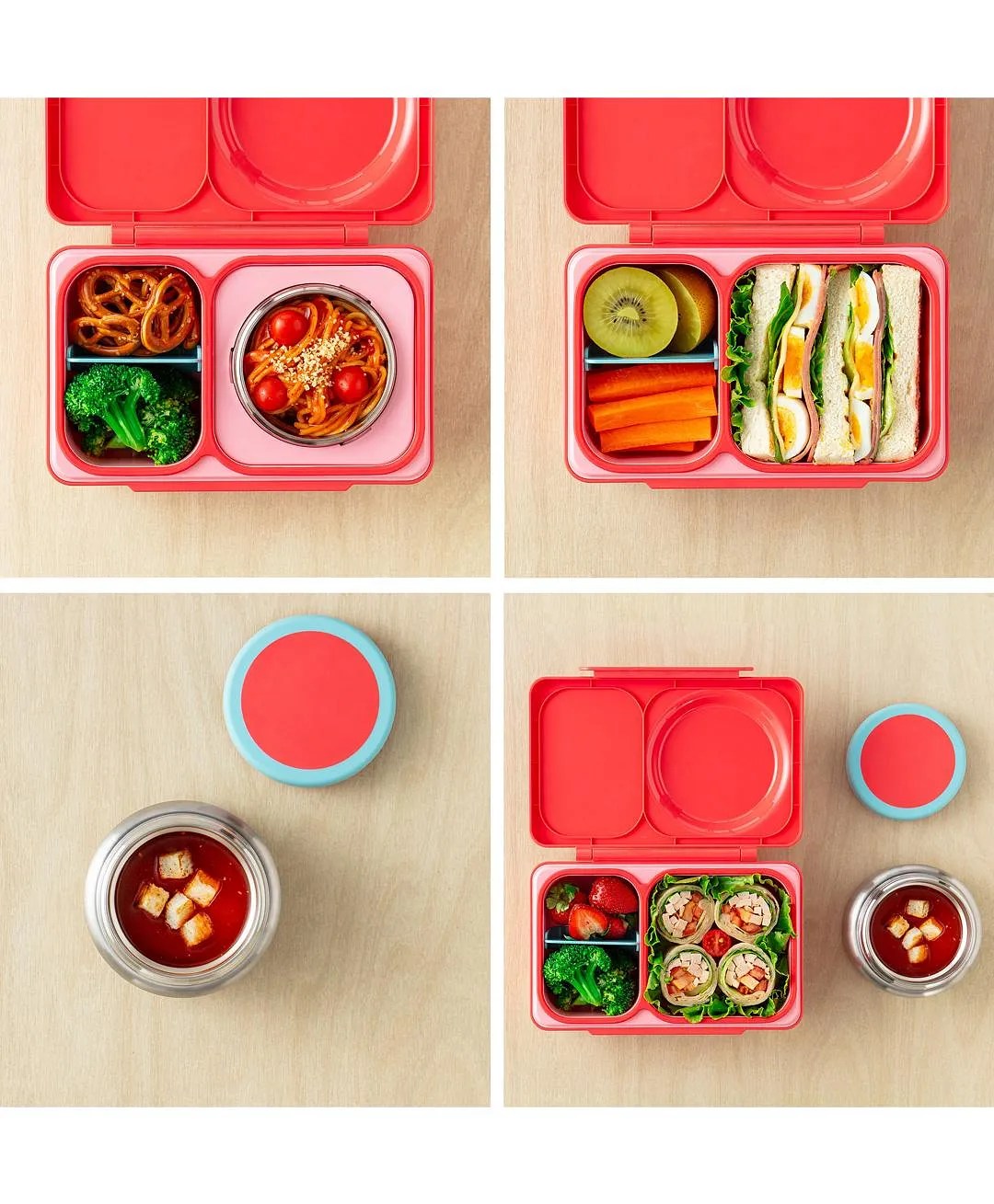 OmieBox Up Bento Box for 9 Years+ Insulated Thermos, Leakproof, BPA