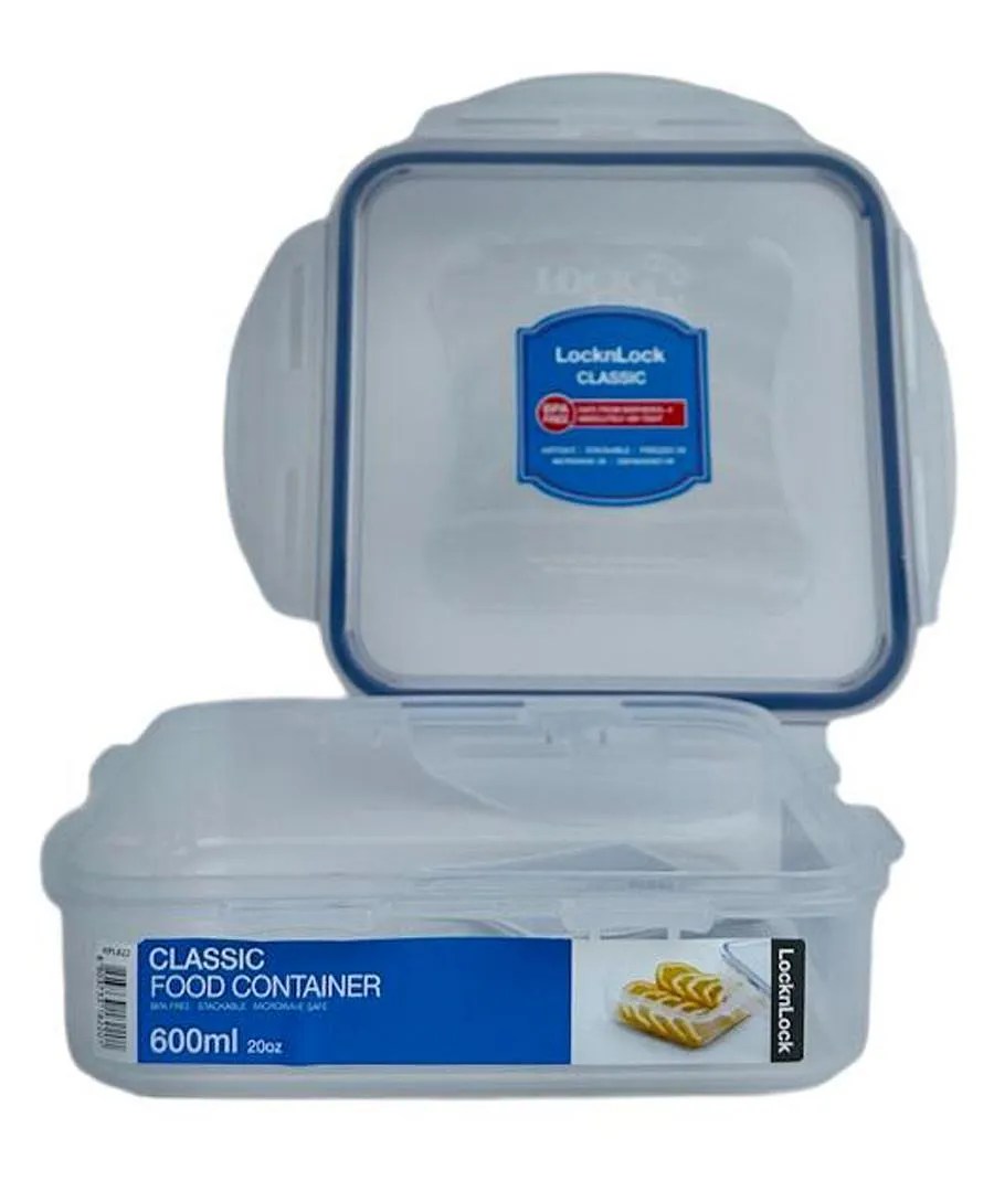LocknLock Food Container Square HPL822 600mL Online in UAE, Buy at