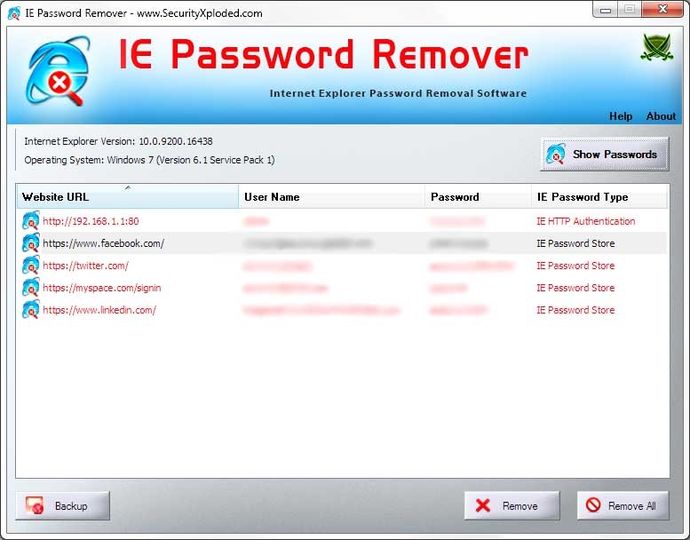 Download IE Password Remover v2.0 (freeware) AfterDawn Software