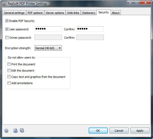 Lataa ReaSoft PDF Printer Server Edition v3.9 download.fi
