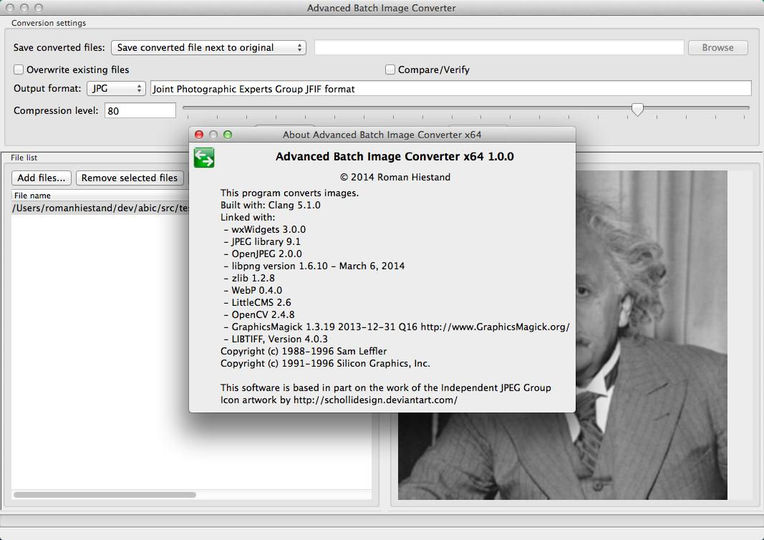 Download Advanced Batch Image Converter (64bit Portable) v1.1.0