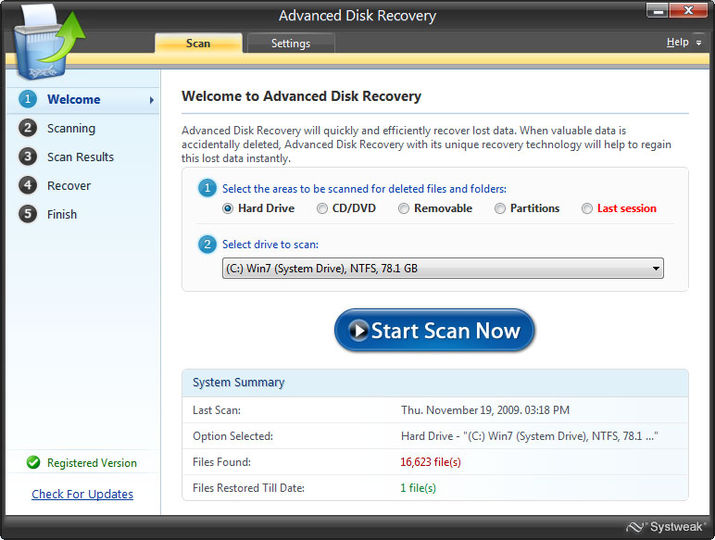 Download Advanced Disk Recovery v1.2 AfterDawn Software downloads