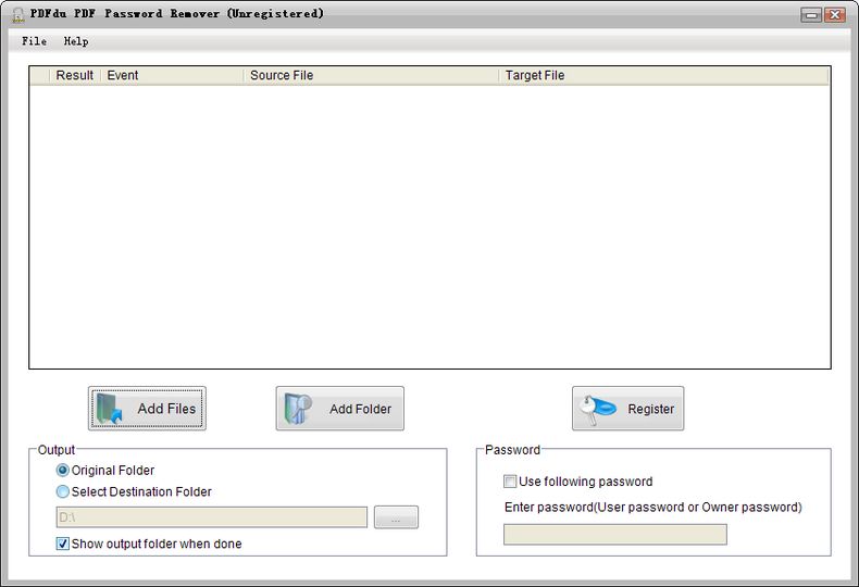 Download PDFdu PDF Password Remover v2.0 AfterDawn Software downloads