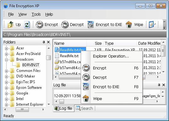Download File Encryption XP (eXtra Protection) v1.7.285 AfterDawn