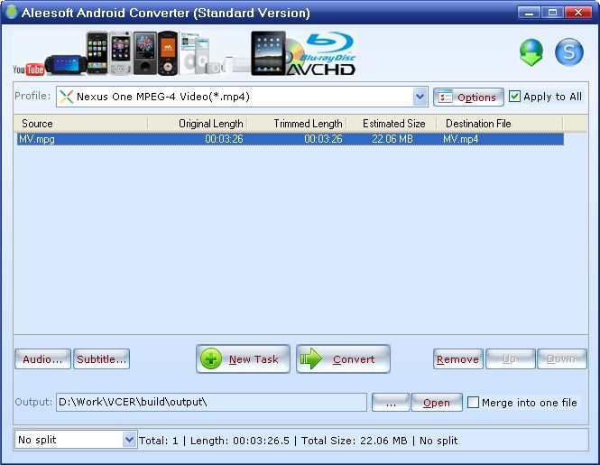 Download Aleesoft Android Converter v2.3 AfterDawn Software downloads