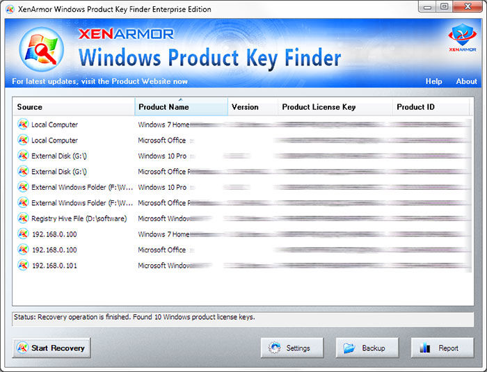 Download XenArmor Windows Product Key Finder v2.0.0.1 AfterDawn