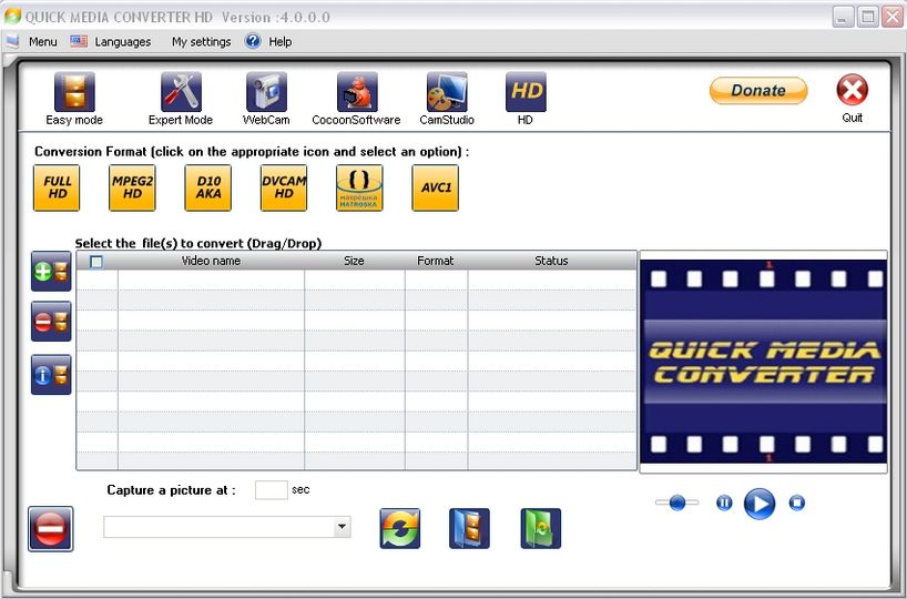 Download Quick Media Converter HD v4.8.0.0 (freeware) AfterDawn