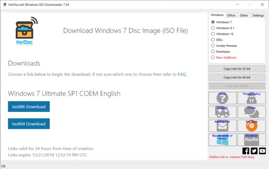 Download Microsoft Windows and Office ISO Download Tool v8.38