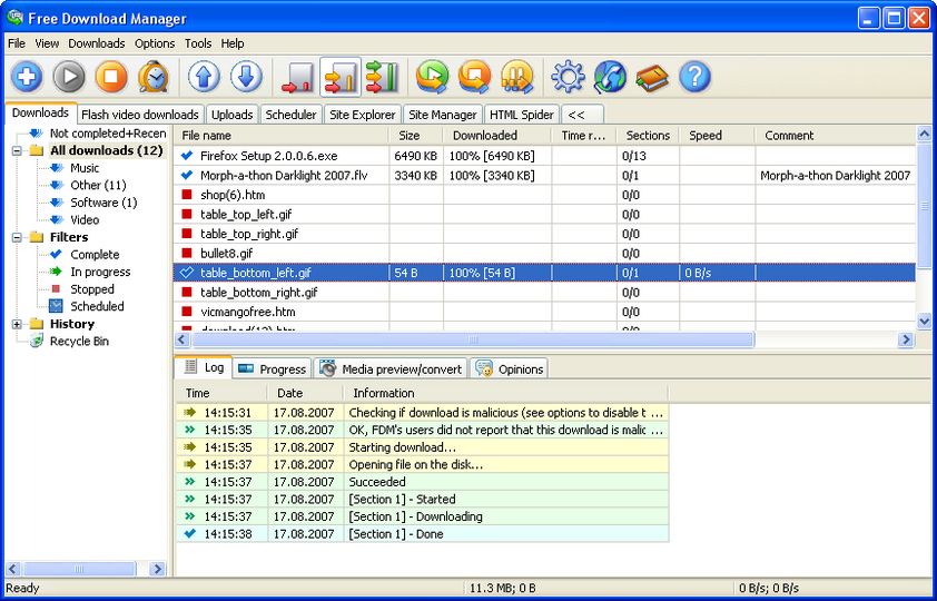 Download Free Download Manager (32bit) v6.10.1.3069 (freeware