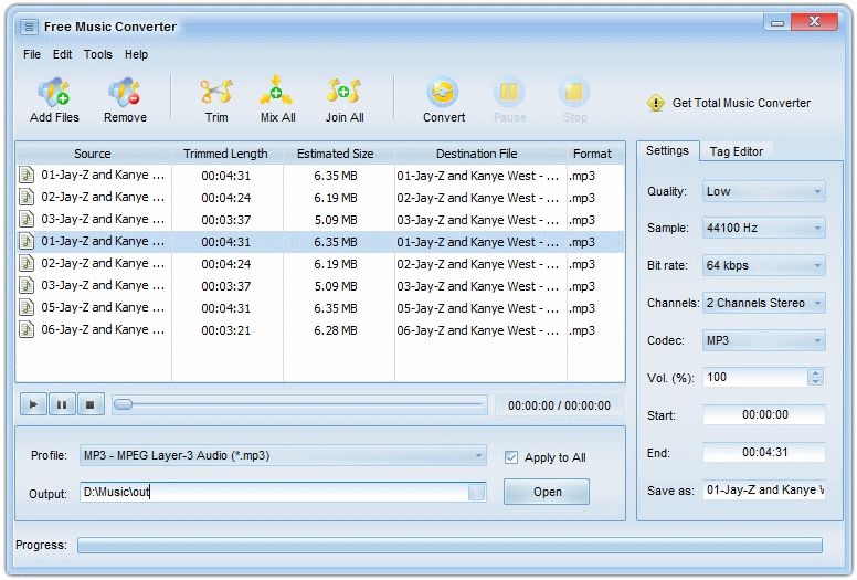 Download Free Music Converter v2.0 (freeware) AfterDawn Software