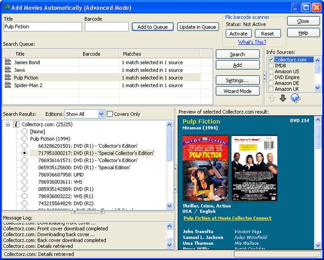Download Movie Collector v9.2.3 AfterDawn Software