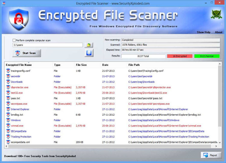Download Encrypted File Scanner v1.0 (freeware) AfterDawn Software