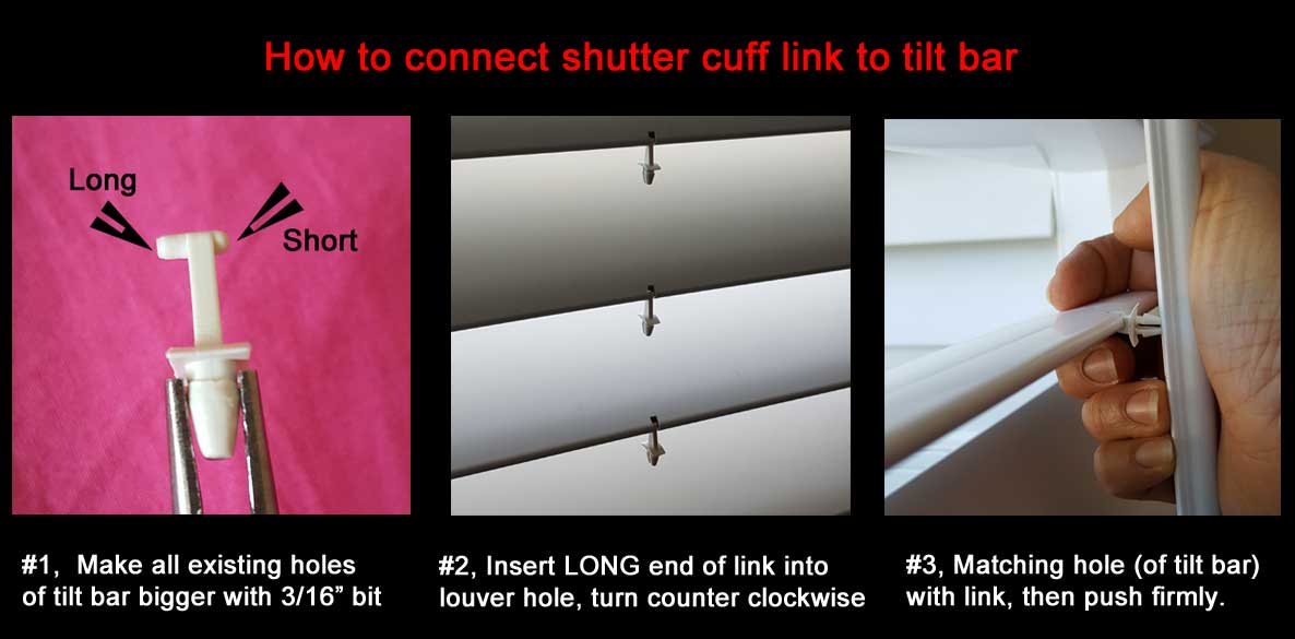 How To Replace Warped Or Cracked Wooden Louvers On Plantation Shutters