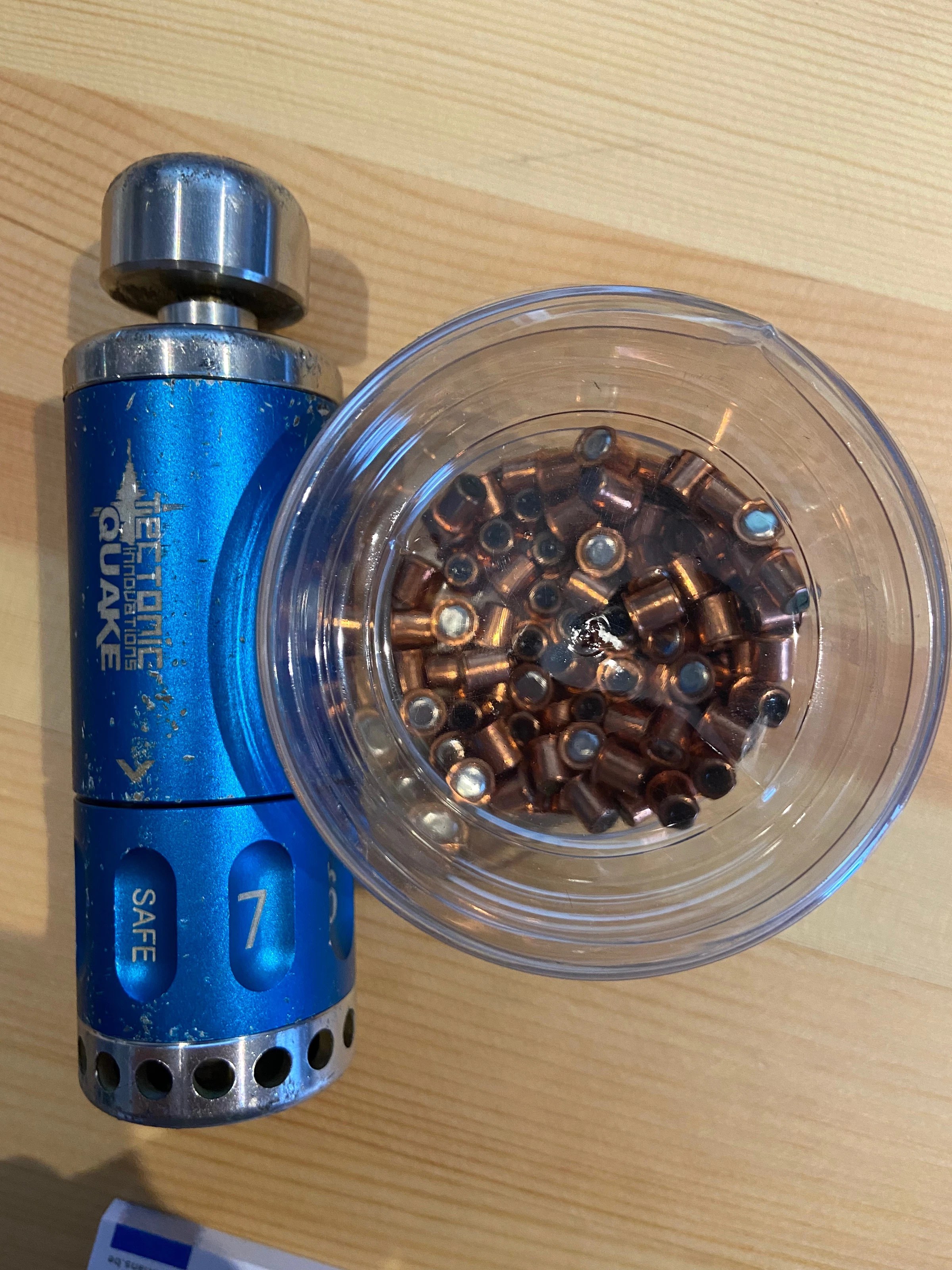 Tectonic Innovations Quake 8 way impact grenade Airsoft Bazaar