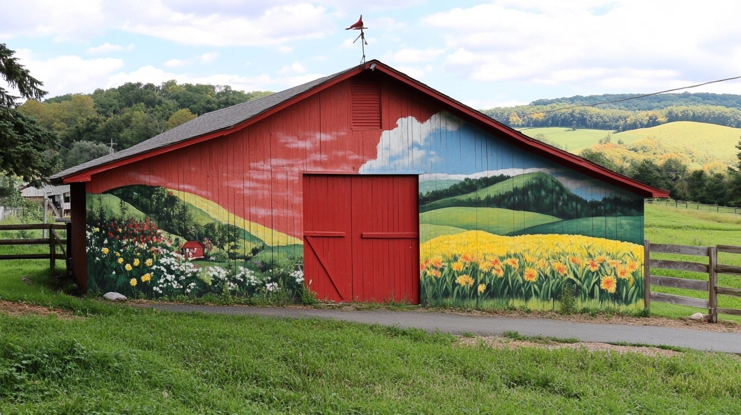 19 Creative Outdoor Wall Painting Ideas AlittleDelightful