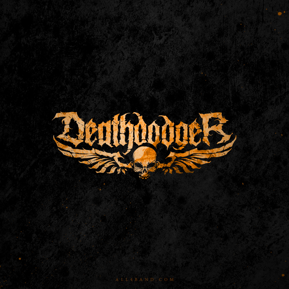 Death metal band logo All4band Design