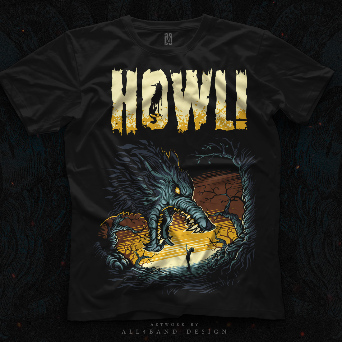 Band Merch / Shirt Design All4band Design