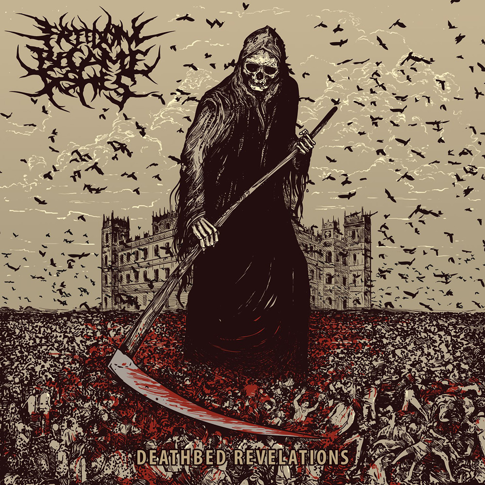 Death metal album artwork All4band Design