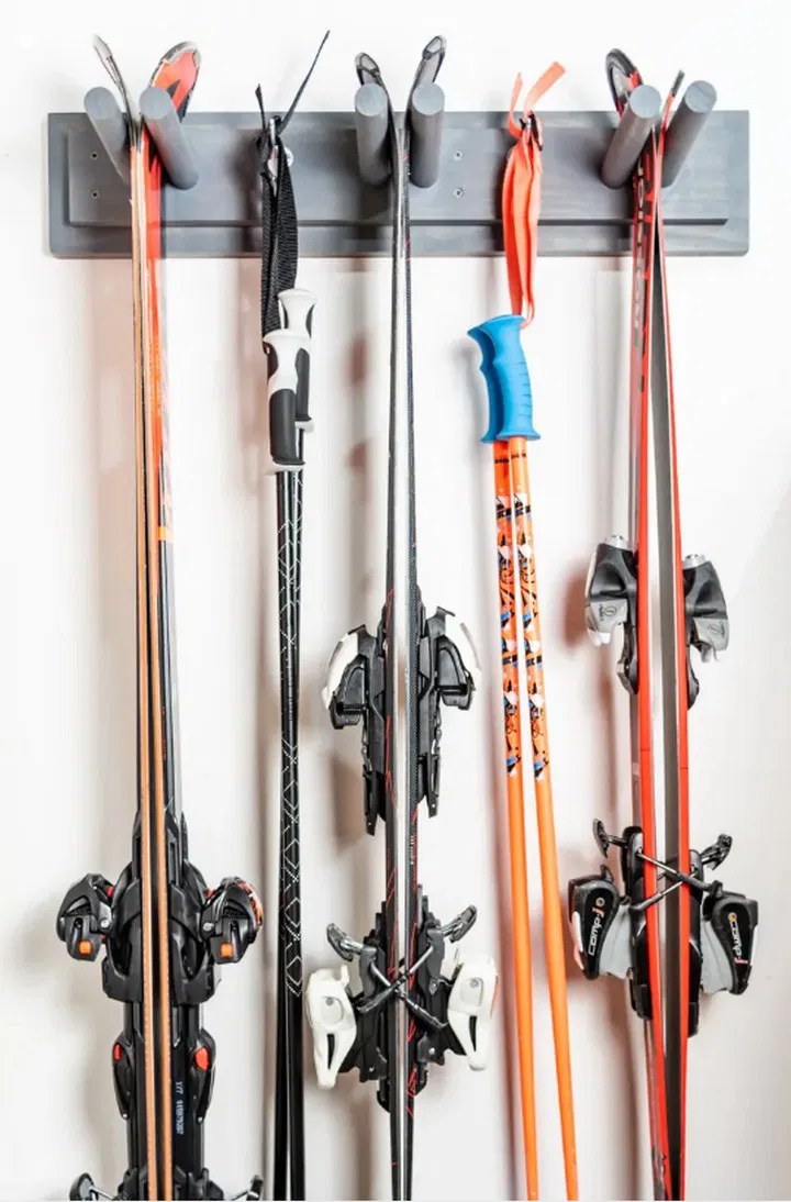 13 DIY Ski Rack Projects For Organizing Your Skiing Boards All Sands
