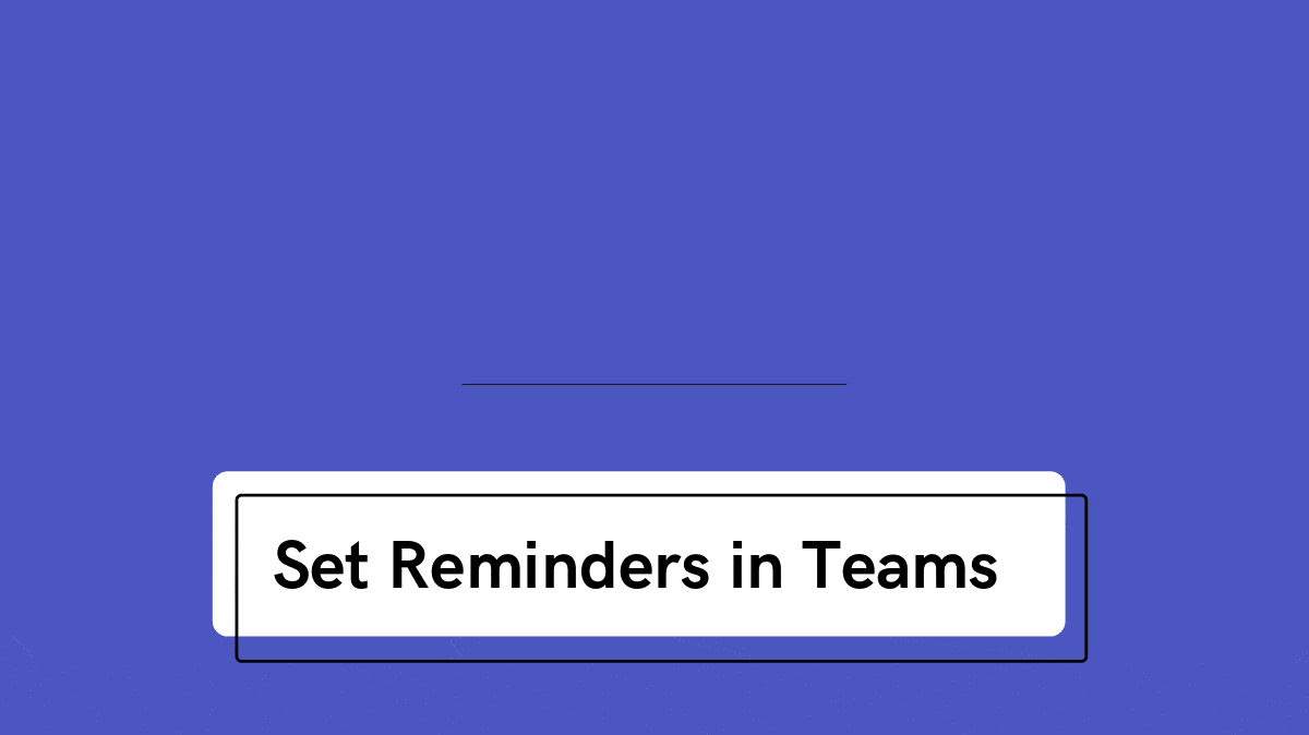 How To Set Calendar Reminders In Microsoft Teams Cass Maryjo