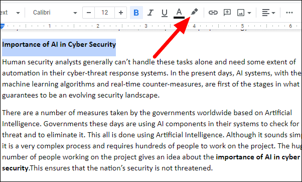How to Highlight Text in Google Docs All Things How