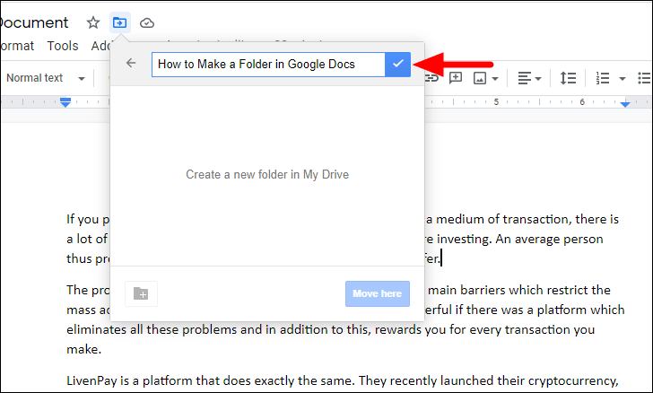 How to Make a Folder in Google Docs All Things How