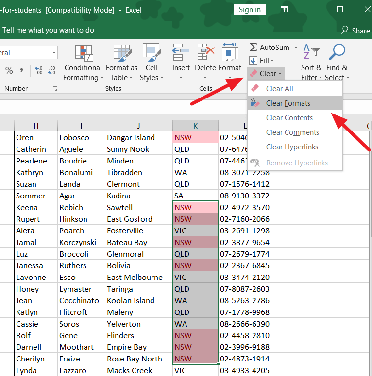 How to Clear Formatting in Excel All Things How