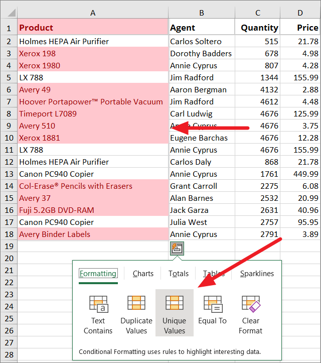 How to Use Quick Analysis Tool in Excel All Things How