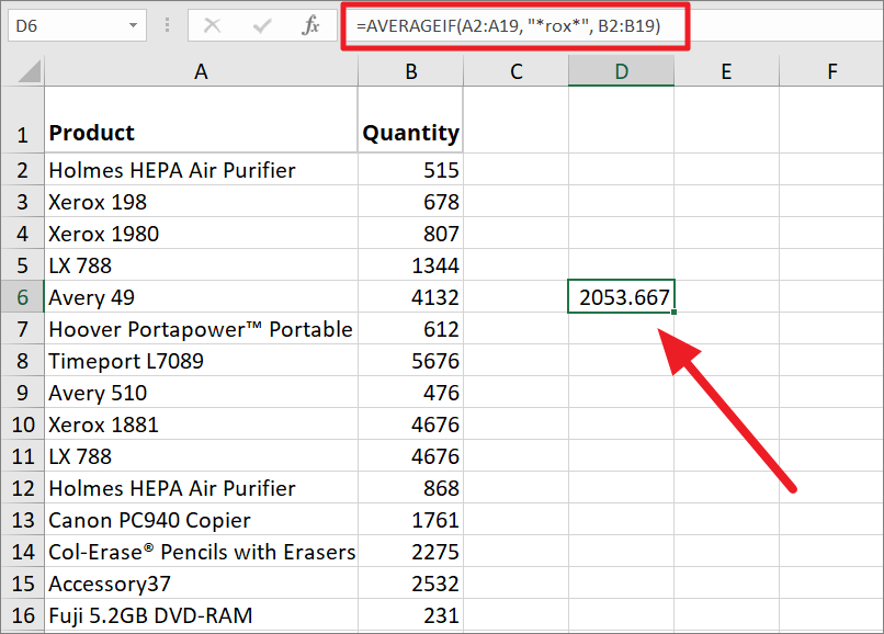 How to Use AVERAGEIF Function in Excel All Things How