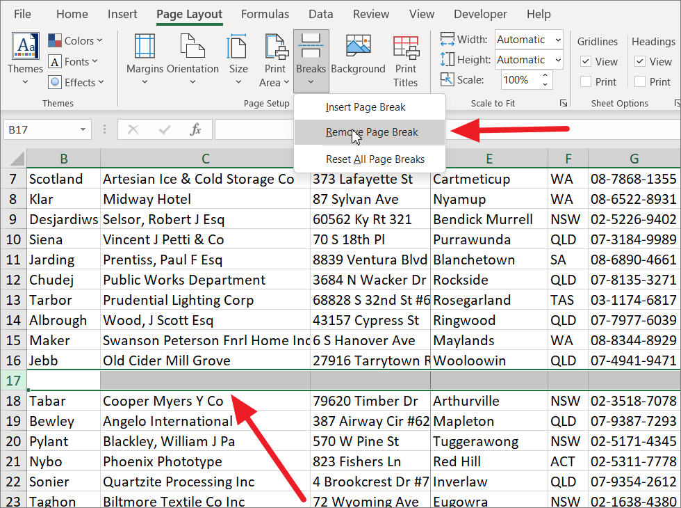 How to Remove Page Breaks in Excel All Things How