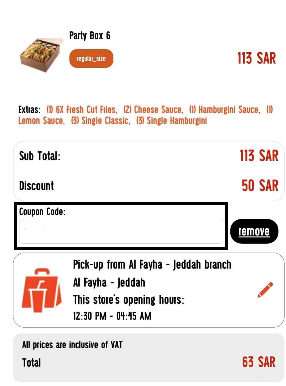 Hamburgini Promo Code September 2024 Get 90 OFF First order for KSA!