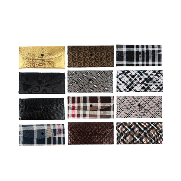 Wholesale Ladies Check Wallet Assorted styles (SKU41838)