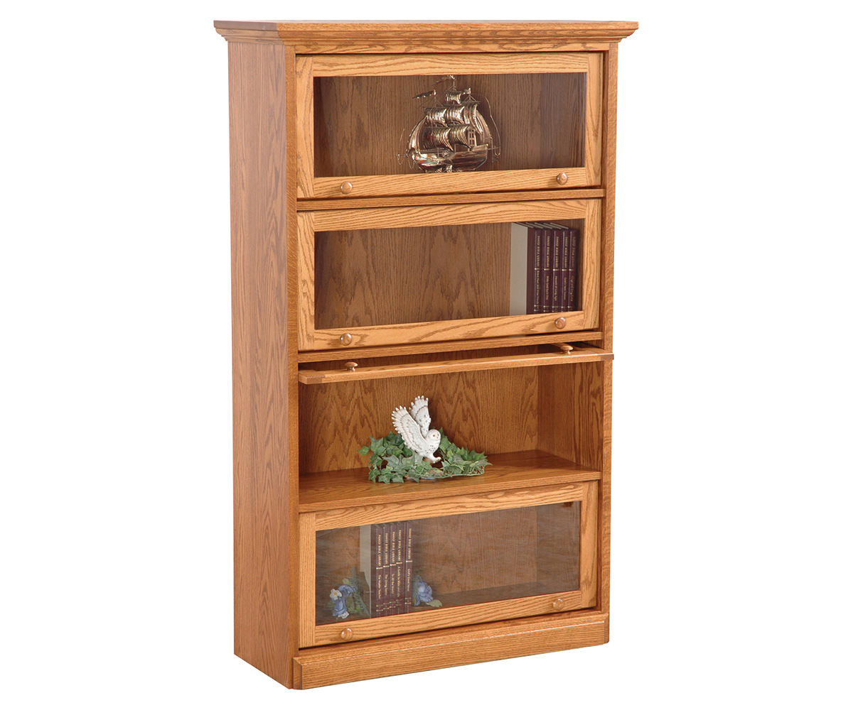 Lawyer's Bookcase Amish Oak In Texas