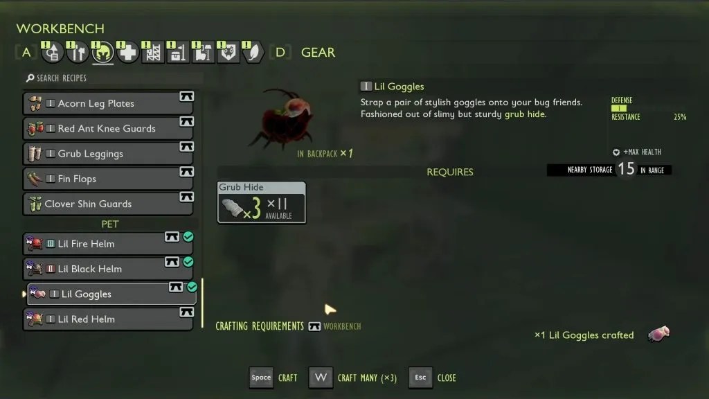 How to get pets in Grounded AMK Station