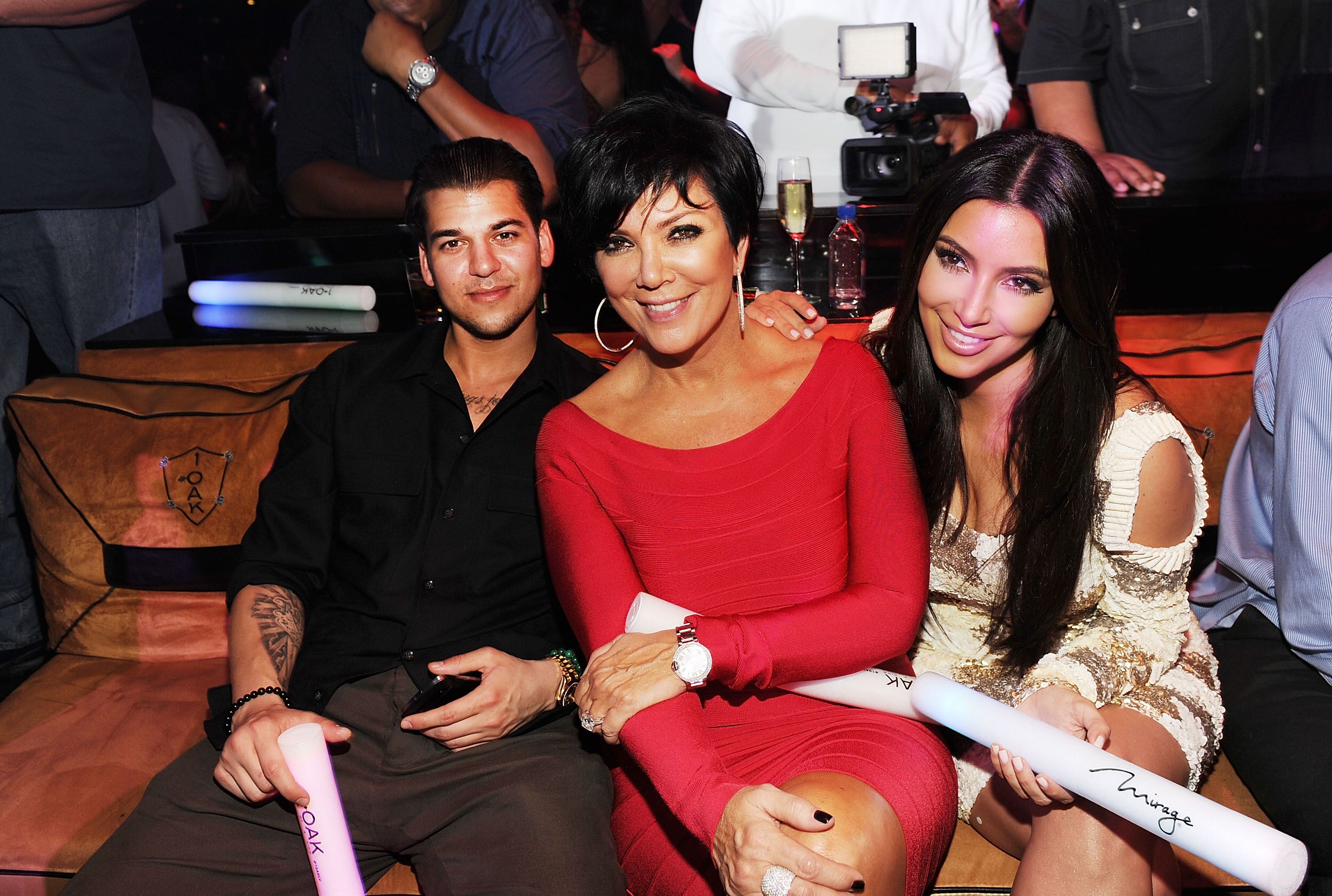 Kim Kardashian & Kris Jenner Share Throwback Photos with Rob in Honor