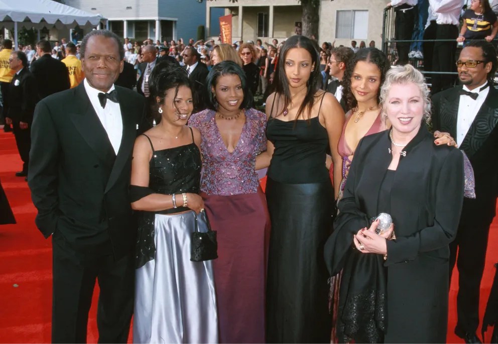 Sidney Poitier Had 6 Daughters Including Gina Who Unexpectedly Died in