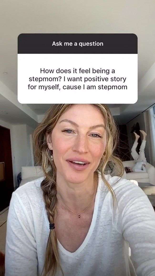 Gisele Bündchen Reportedly Doesn't like Being Called a Stepmom and