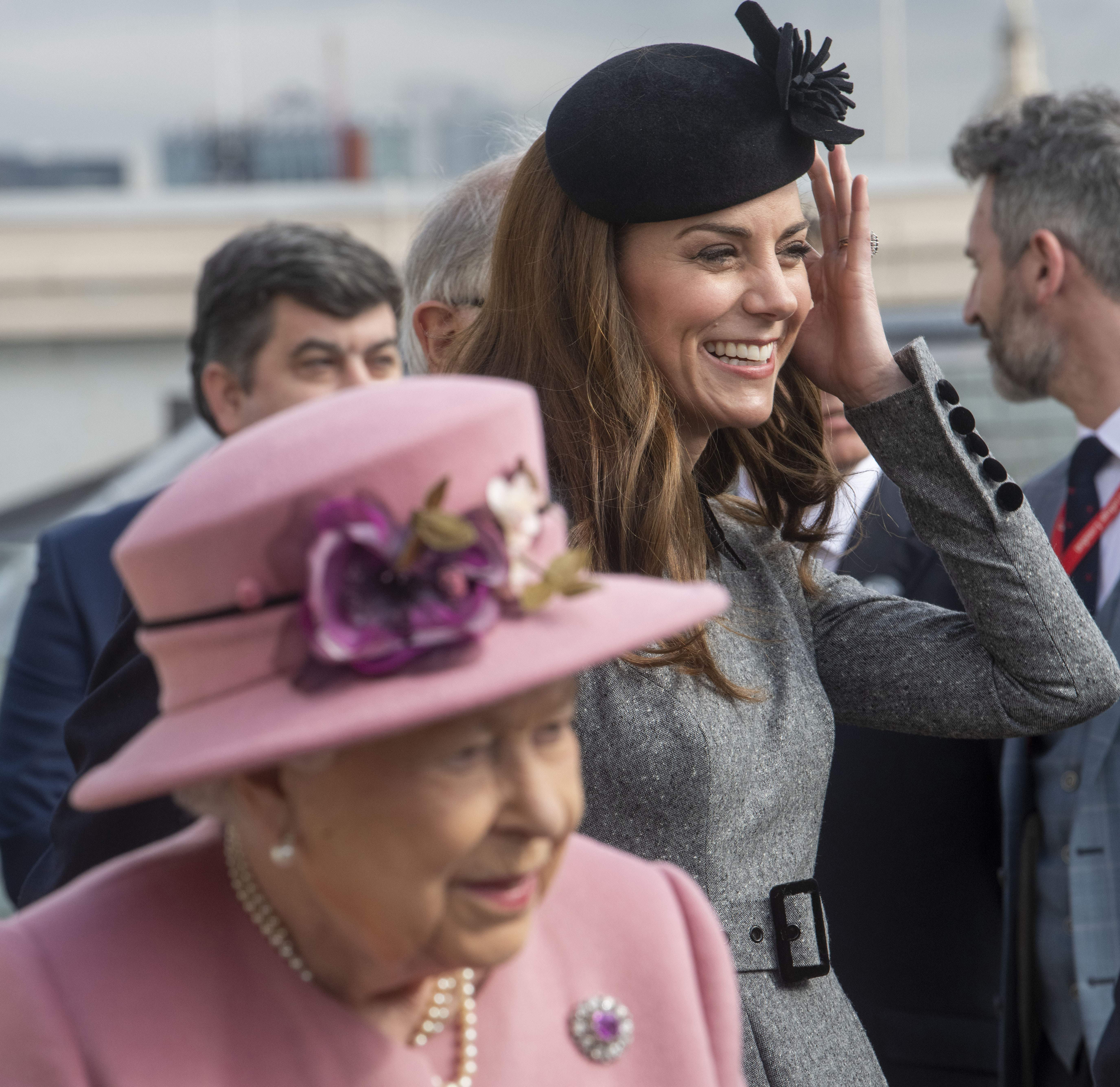 Fans Divided after Seeing Kate Smiling at Queen's Funeral While Wearing