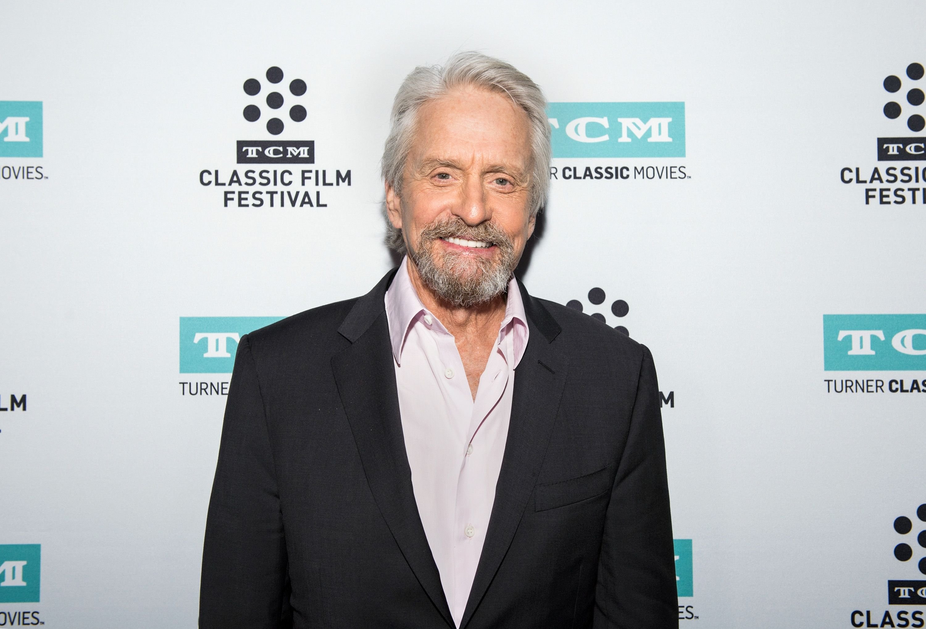 Michael Douglas Jokes about Growing a Goatee Ahead of His Return as