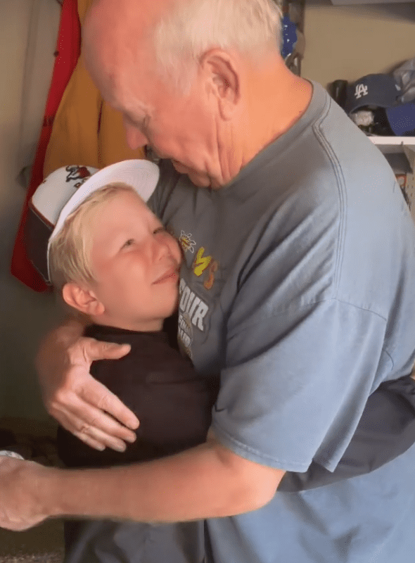 'You Taught Me Everything' Boy Gives Grandpa His Home Run Baseball