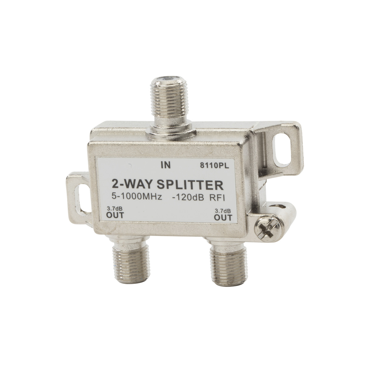 HIGH FREQ. 2 WAY COAX SPLITTER NSI Industries