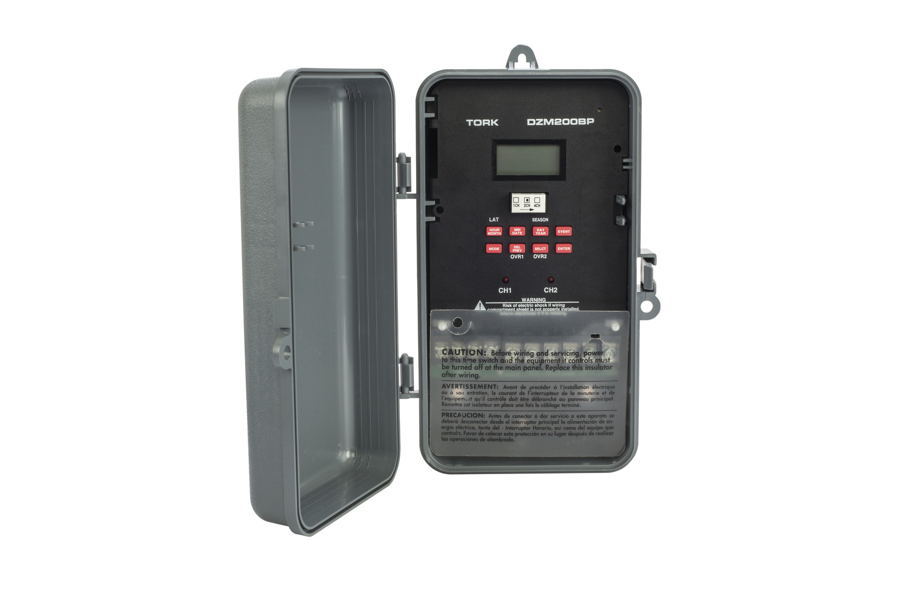 TORK DZM200BP 365/7-Day SunSet Astronomic Timer, Momentary Output - NSI