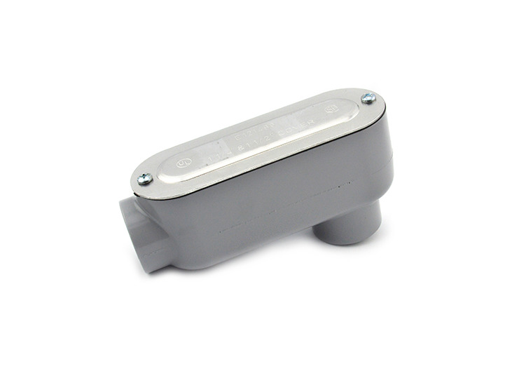 Type LB Rigid Conduit Body with Cover and Gasket 11/2″, Aluminum NSI